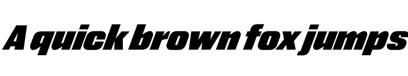 Preview of Monte Stella XBold Turbo font