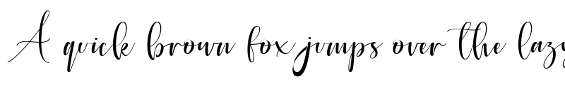 Preview of Montessa Regular font