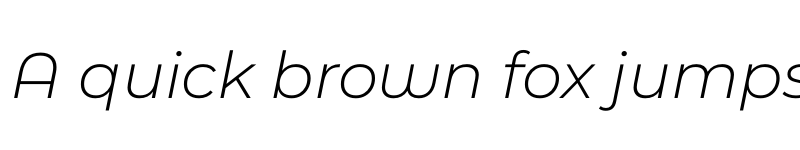 Preview of Montserrat Ace Light Italic font