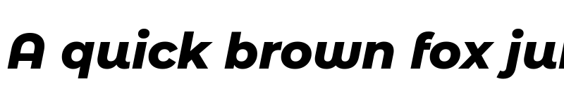 Preview of Montserrat Alternates ExtraBold Italic font