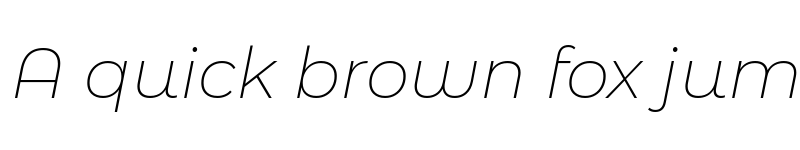 Preview of Montserrat Alternates ExtraLight Italic font