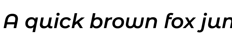 Preview of Montserrat Alternates SemiBold Italic font