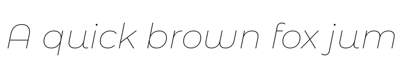 Preview of Montserrat Alternates Thin Italic font