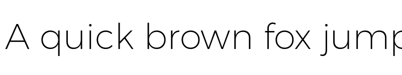 Preview of Montserrat ExtraLight font