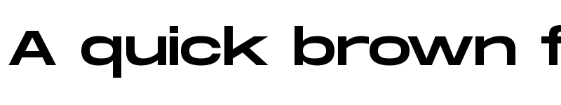 Preview of Monument Extended Regular font