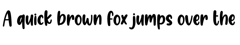 Preview of Moody Babe Regular font