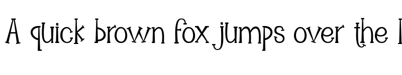 Preview of Mooncrato Regular font