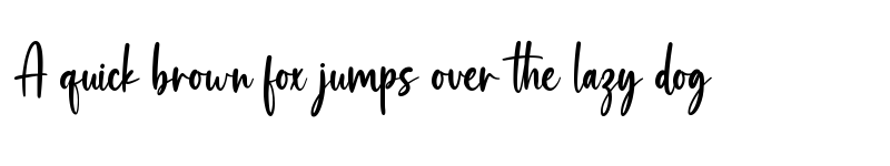 Preview of Moonflowers Regular font