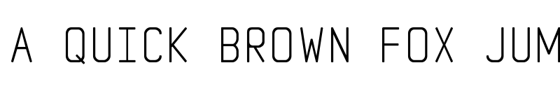 Preview of MoonGloss Display Thin Thin font