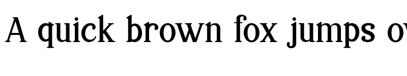 Preview of Moonllys Regular font