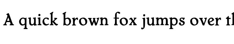 Preview of Mops Medium font