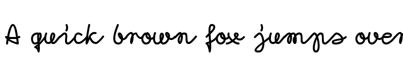 Preview of Morado Felt Regular font