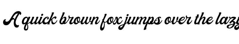 Preview of Moraline Script DEMO Regular font