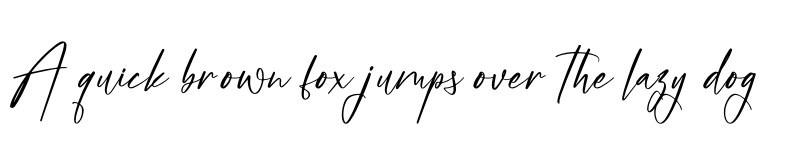 Preview of Moratenali Regular font