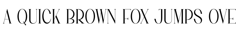 Preview of MORATHINE Regular font