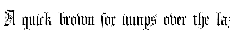 Preview of Morcrepito Regular font