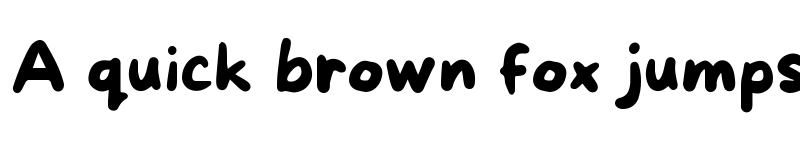 Preview of More Sugar Regular font