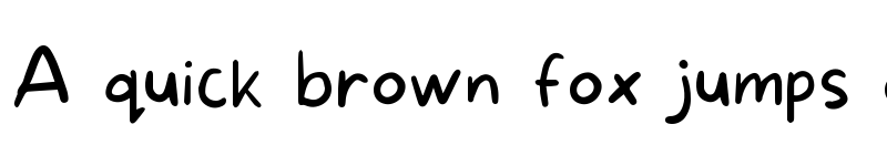 Preview of More Sugar Thin font