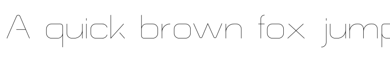 Preview of Morena ExtraLight font