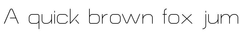 Preview of Morena Regular font