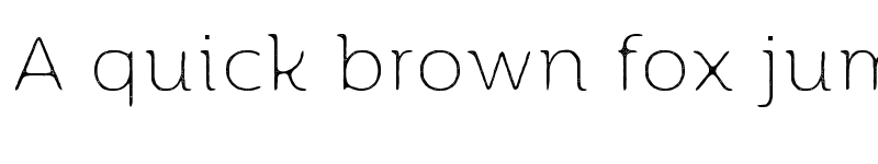 Preview of Moreno Rust Two XThin font