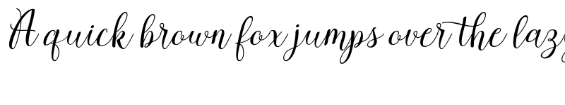 Preview of Morenthya Script Regular font