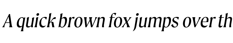 Preview of Moret Book Oblique font