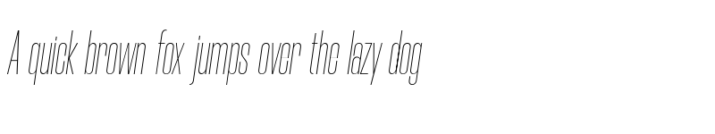Preview of Morganite Thin Italic font
