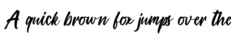 Preview of Morgen Regular font