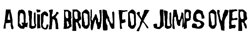 Preview of Morgus Regular font