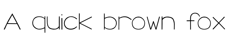 Preview of Morning Crescent Regular font