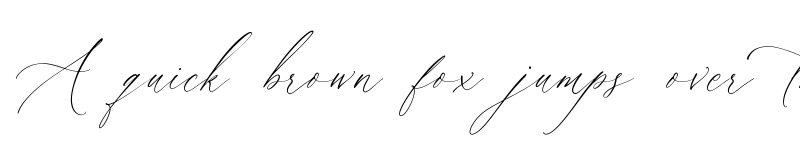 Preview of Morning Georgina Regular font