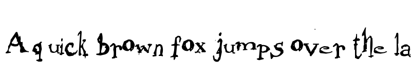 Preview of Morphine Jack Regular font