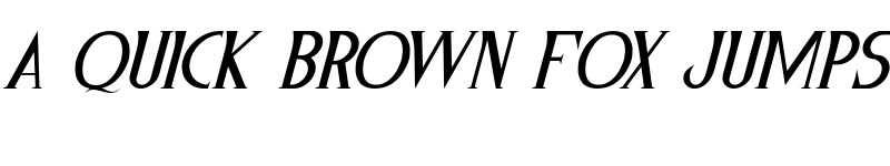 Preview of Morristown Demo Italic font