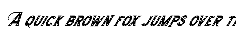 Preview of Morthwicks Italic font