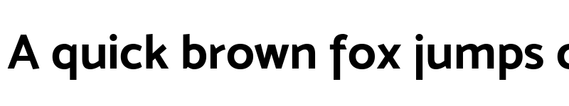 Preview of Mosk Bold 700 font