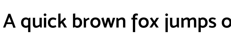 Preview of Mosk Semi-Bold 600 font