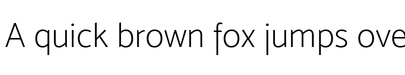 Preview of Mosk Thin 100 font