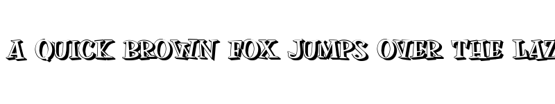 Preview of MOSKITOES SHADOW PERSONAL USE Regular font