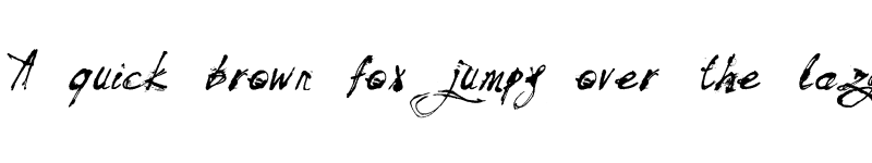 Preview of Mosquito Italic font