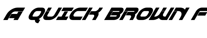 Preview of Most Faster Personal Use Regular font