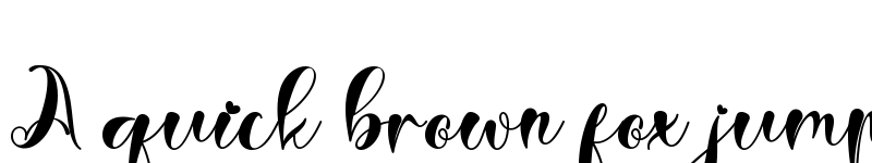 Preview of Mother Spring Regular font