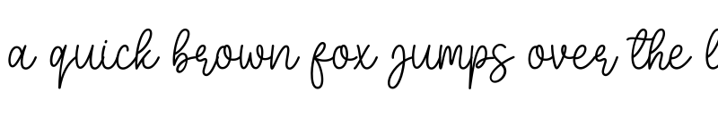 Preview of Mother Sunflower Script Regular font