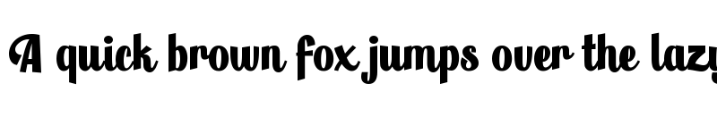 Preview of Motherlord Regular font