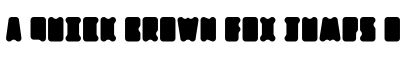 Preview of Mothership Regular font