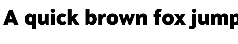 Preview of Motiva Sans Black font