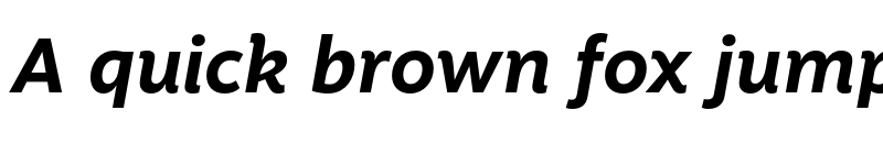 Preview of Motiva Sans Test Bold Italic font