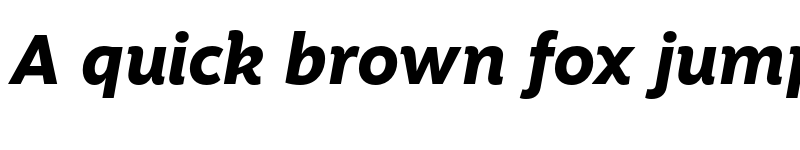 Preview of Motiva Sans Test Extrabold Italic font