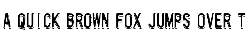 Preview of Motorway Regular font