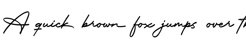 Preview of Motterdam Regular font